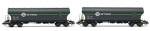 Arnold HN9764 - 2er Set Getreidesilowagen der F-ERSA, Ermewa