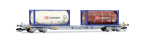 Arnold HN9768 - Containerwagen mit 45'-Container der DB-Schenker