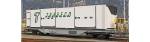 BEMO 2292101 - RhB Sb-v 65691 Tragwagen mit Klimacontainer 