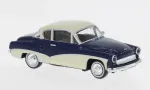 Brekina 27160 - Wartburg 311 Coupe, dunkelblau/hellbeige, 1959