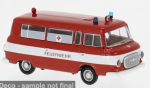 Brekina 30052 - Barkas B 1000 Bus, Feuerwehr, 1960