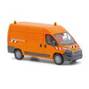 BUSCH 54613 - Peugeot Boxer Kastenwagen, Orange