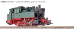 ESU 31658 - Dampflok BR80, 80 036 VSM NL, grün