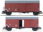Exact-train EX23643 - 2er Set gedeckte Güterwagen Bremen der DR
