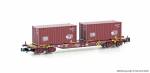 Hobbytrain H23202 - Containerwagen Sgjkkmms 699 der DB 