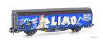 Hobbytrain H45107 - Schiebewandwagen Hbbillns der SBB, Graffiti-Serie 5