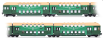 Rivarossi HR4424 - 4-tlg. Doppelstockeinheit mit Steuerabteil der DR