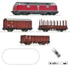 Roco 5110008 - z21 start Digitalset: Diesellokomotive BR 221 mit Güterzug der DB