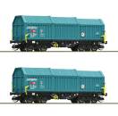 Roco 6680014 - 2-tlg. Set: Teleskophaubenwagen der SBB