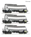 Roco 6680032- 3-tlg. Set: Knickkesselwagen der DR