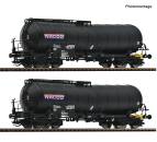 Roco 6680035 - 2-tlg. Set: Knickkesselwagen der NACCO
