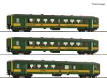 Roco 6200086 – 3-tlg. Set: Schlierenwagen, GYSEV
