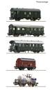 Roco 6200291 – 5-tlg Set: Personenzug mit Güterbeförderung, DB