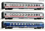 Roco 6200295 – 3-tlg. Set: Schnellzugwagen, BDZ