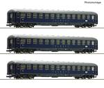 Roco 6200305 – 3-tlg. Set: Liegewagen „Touropa“, DB