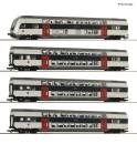 Roco 6220308 – 4-tlg. Set: Doppelstockwagen, DSB