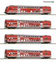 Roco 6220319 – 4-tlg. Set: Doppelstockwagen, DB AG
