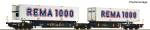 Roco 6600369 – Doppeltaschen-Gelenkwagen T2000, CargoNet