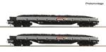 Roco 6600374 – 2-tlg. Set: Rungenwagen, DB Bahnbau Gruppe