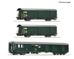 Roco 6600428 – 3-tlg. Set: Postwagen, PTT