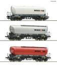 Roco 6600432 – 3-tlg. Set: Silowagen, Wascosa