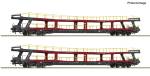 Roco 6600438 – 2-tlg. Set: Autotransportwagen, ZSSK