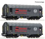 Roco 6600455 – 2-tlg. Set: Schiebeplanenwagen, ZSSK Cargo