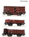 Roco 6600470 – 3-tlg. Set: Güterwagen, DRG