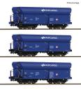 Roco 6600494 – 3-tlg. Set: Selbstentladewagen, PKP Cargo