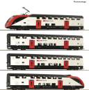 Roco 7710008 – 4-tlg. Set: Fernverkehrs-Doppelstockzug RABe 502, SBB