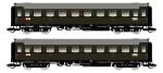 Saxonia 120179-2 - 2er Set Personenwagen C4ü Sa 07 der DRG, mit Beleuchtung