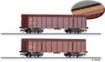 TILLIG 01107 - Güterwagenset der DB AG, beladen mit Hackschnitzel