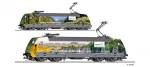 TILLIG 02321 - Elektrolokomotive 101 019-8 „Fahrziel Natur“ der DB AG