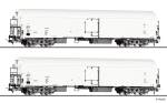 TILLIG 70077 - Güterwagenset der DR mit zwei Eiskühlwagen Iacehqrs