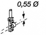 Weinert 8276 - Rohrleitungshalter bis maximal 0,55-mm-Draht