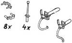 Weinert 8466 - Griffe und Bremsschläuche