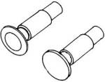 Weinert 8597 - Puffer, nicht federnd, mit 4,3 mm Durchmesser