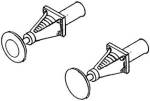 Weinert 8609 - Zweifach geschlitzte Korbpuffer mit 4,3 mm Durchmesser