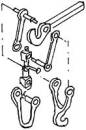 Weinert 86214 - Schmalspur Doppelhakenkupplung, beweglich