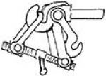 Weinert 86215 - Schmalspur Doppelhakenkupplung, unbeweglich