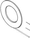 Weinert 9342 - Klebebänder 1,0 mm breit